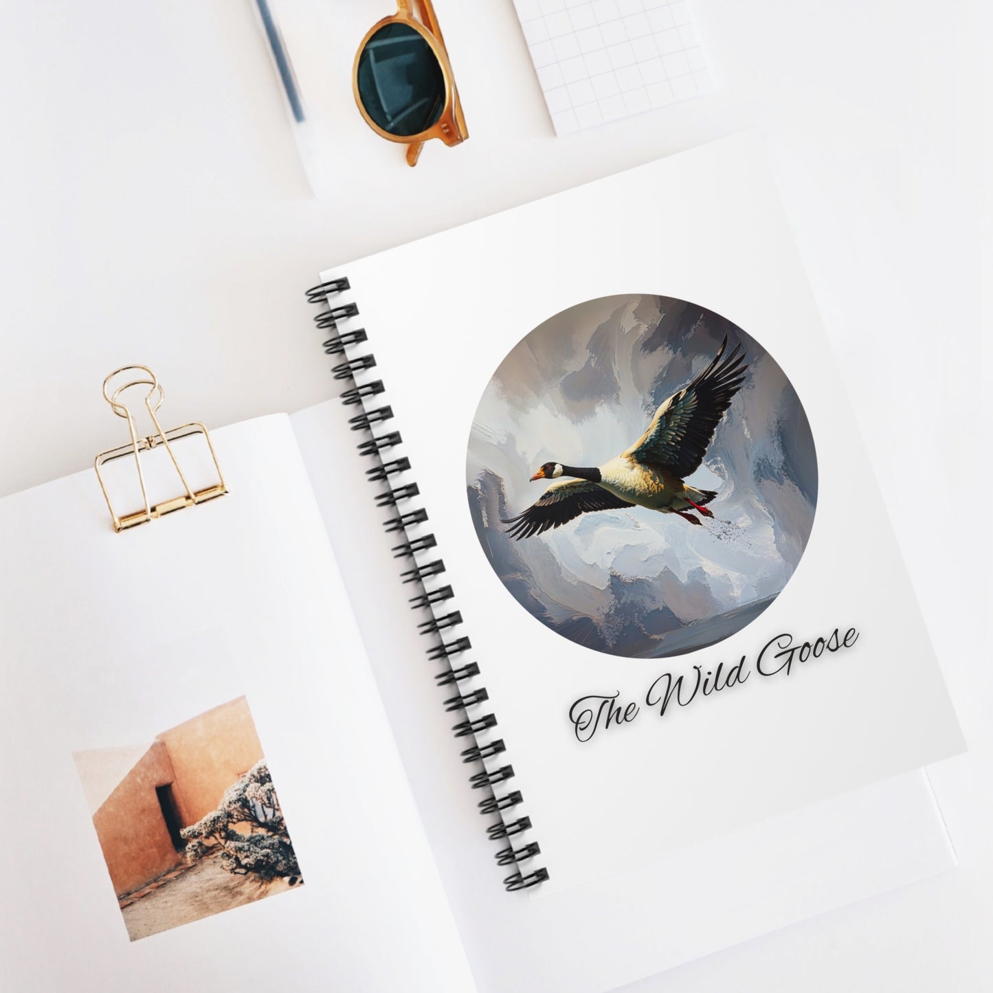 The Wild Goose Spiral Notebook