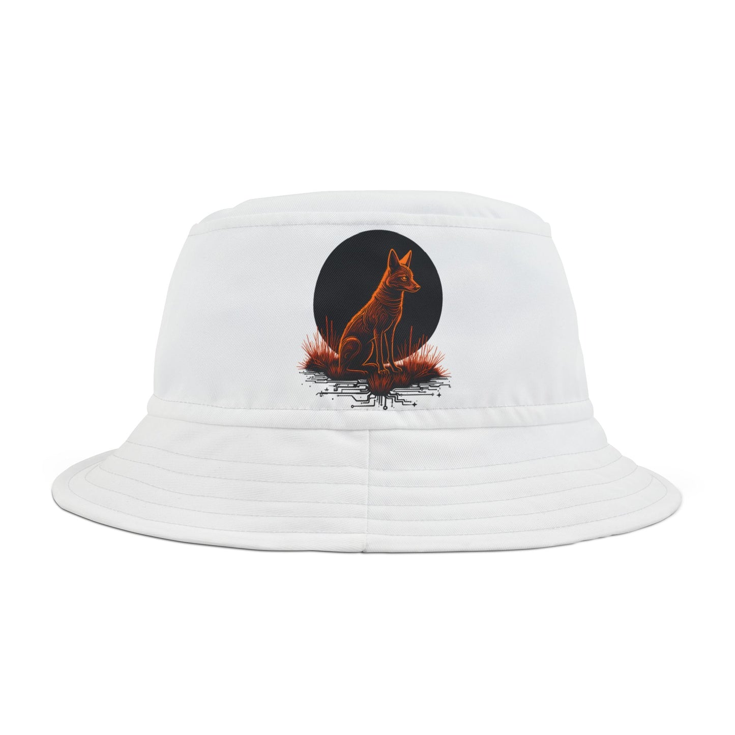 Neon Coyote Bucket Hat