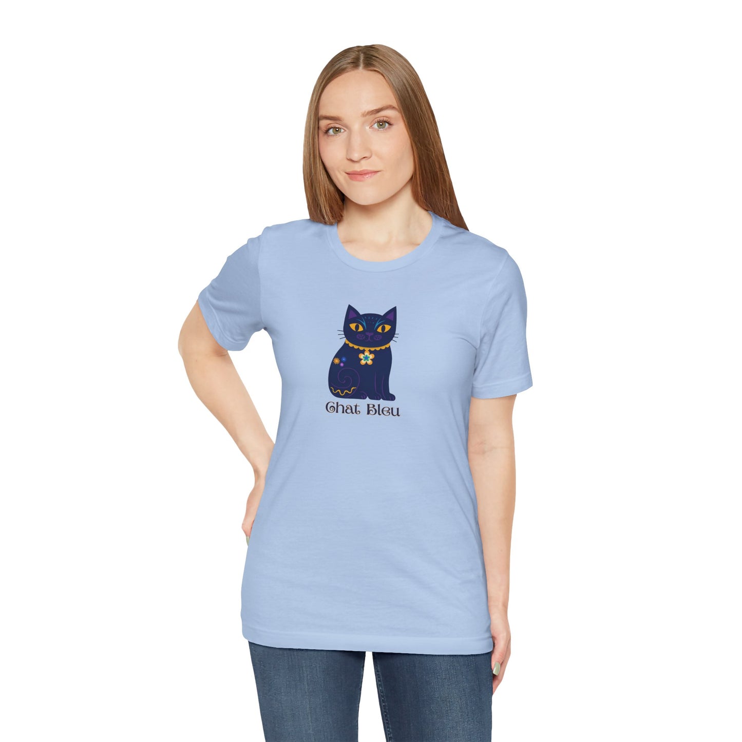 Chat Bleu T-Shirt
