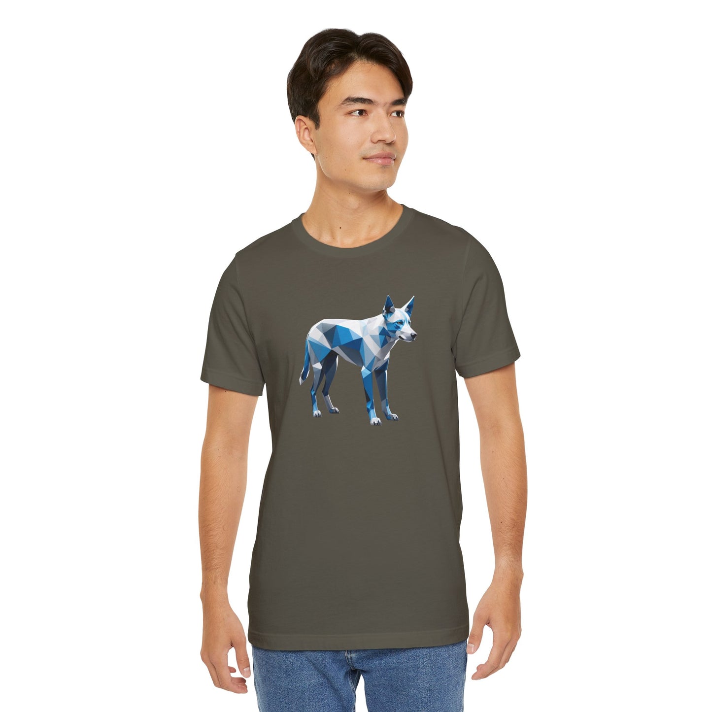 Blue Heeler Dog Art Tee