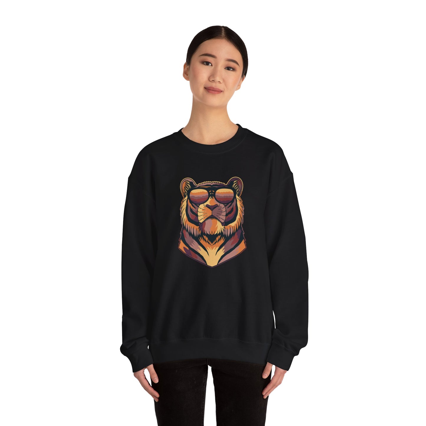 Tiger Boss Sweatshirt - Unisex Heavy Blend™ Crewneck