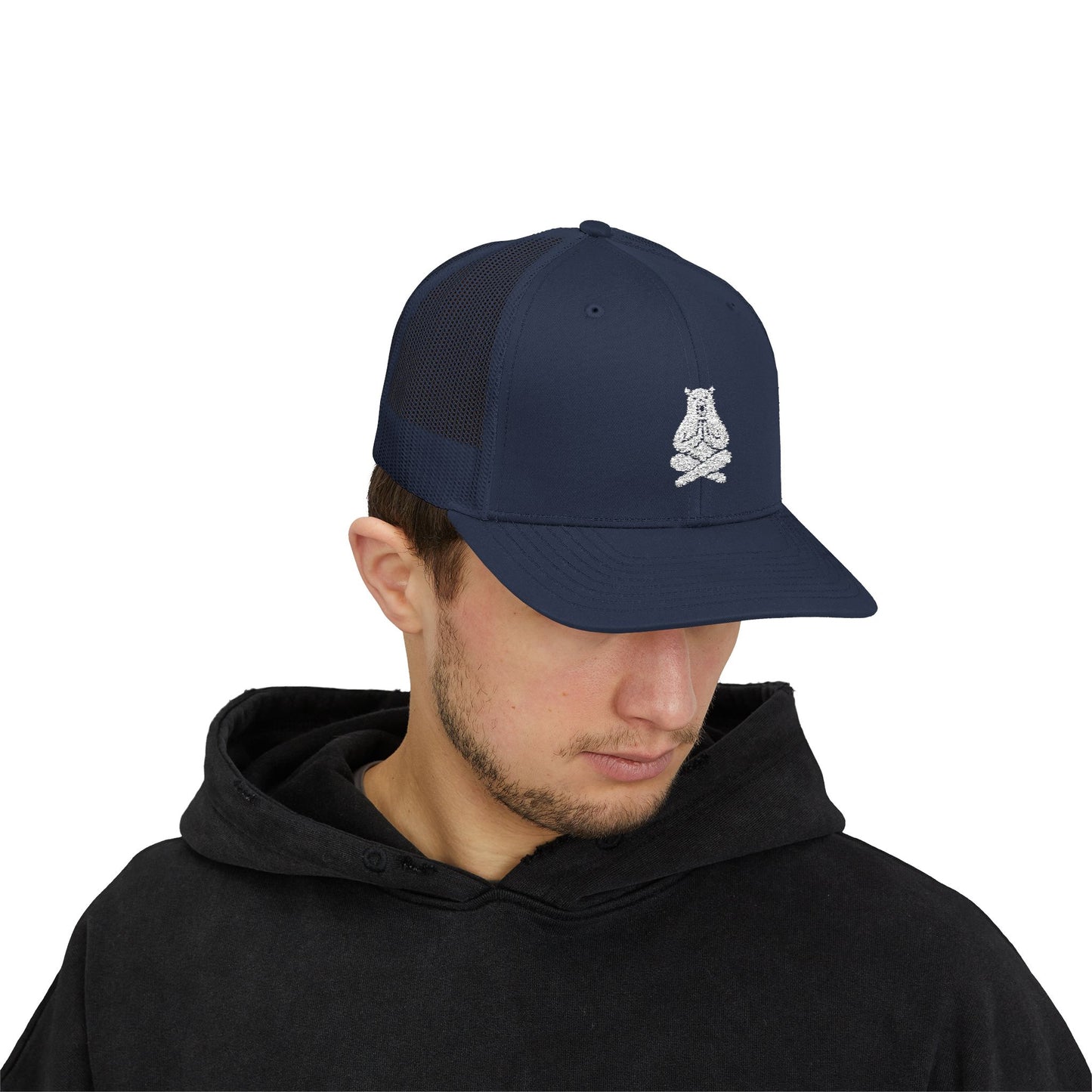 Zen Bear Snapback Trucker Cap