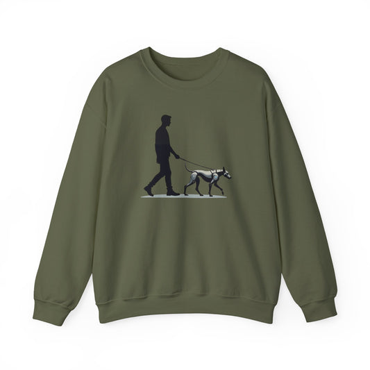 Robot Dog Crewneck Sweatshirt