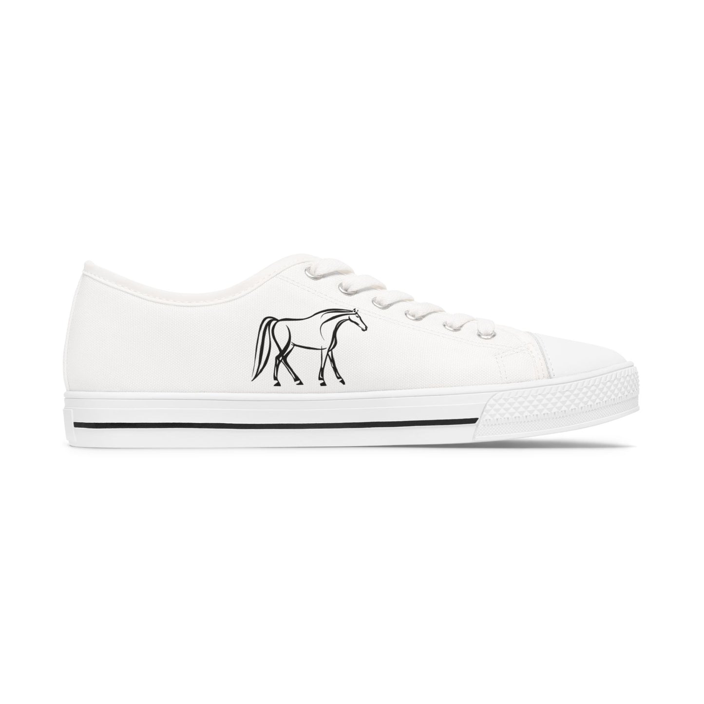 Elegant Horse Women's Low Top Sneakers