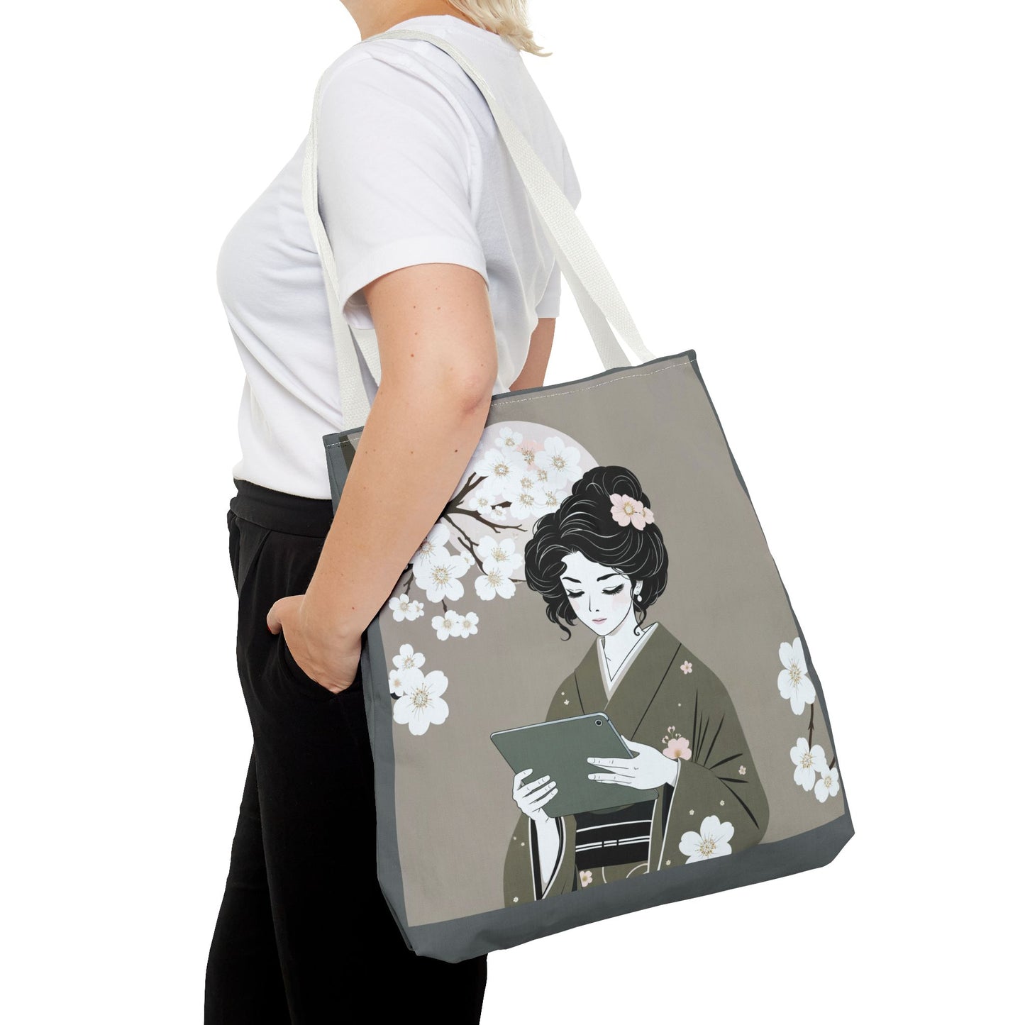 Geisha Girl Tote Bag