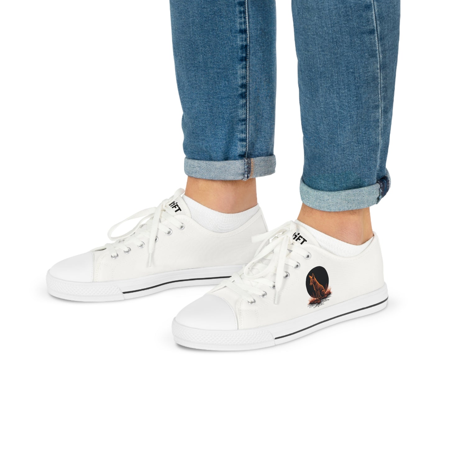 Neon Coyote Stylish Low Top Sneakers