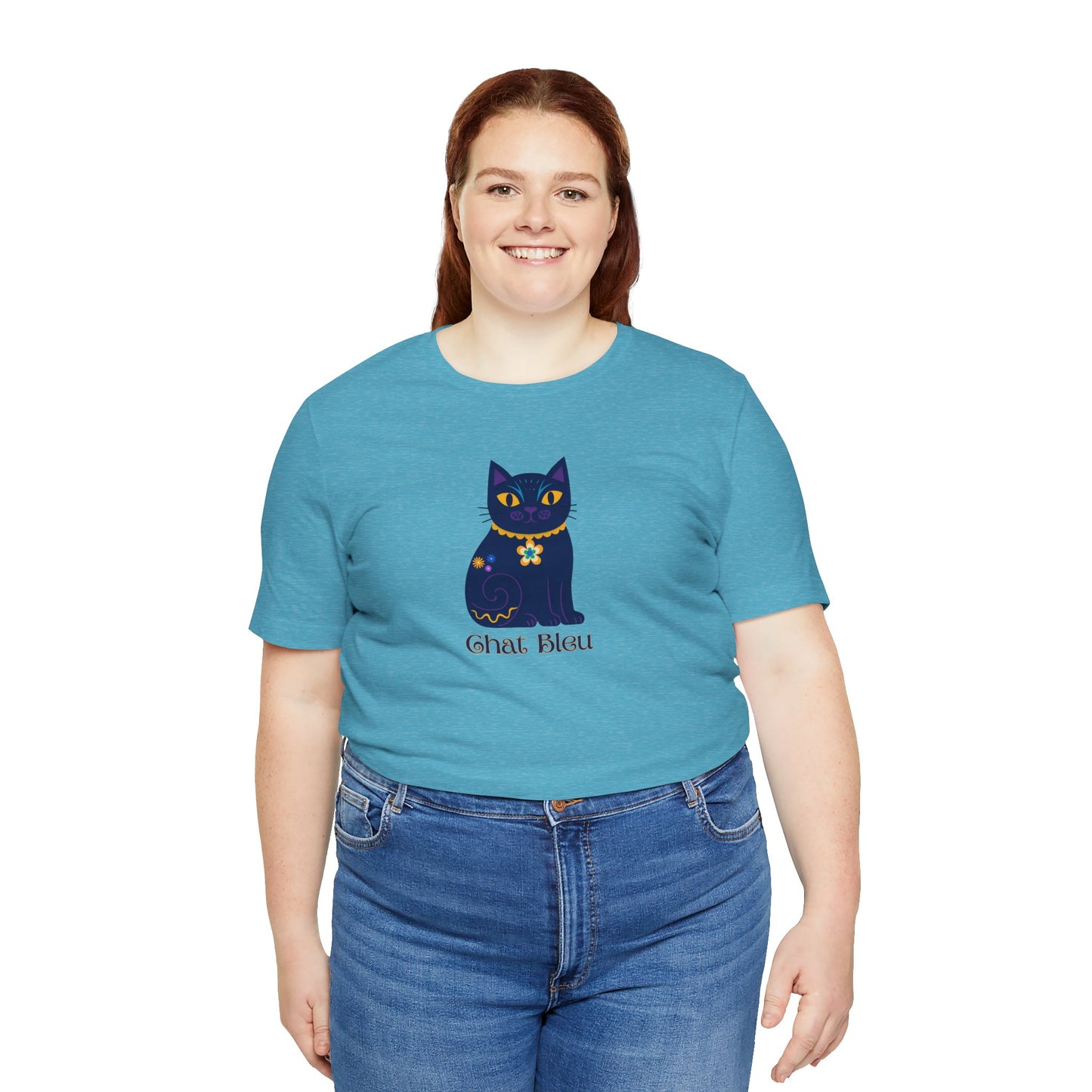 Chat Bleu T-Shirt