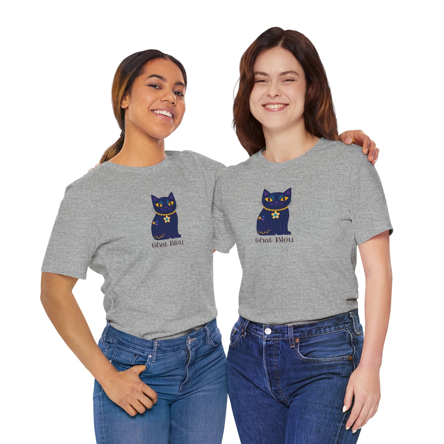 Chat Bleu T-Shirt