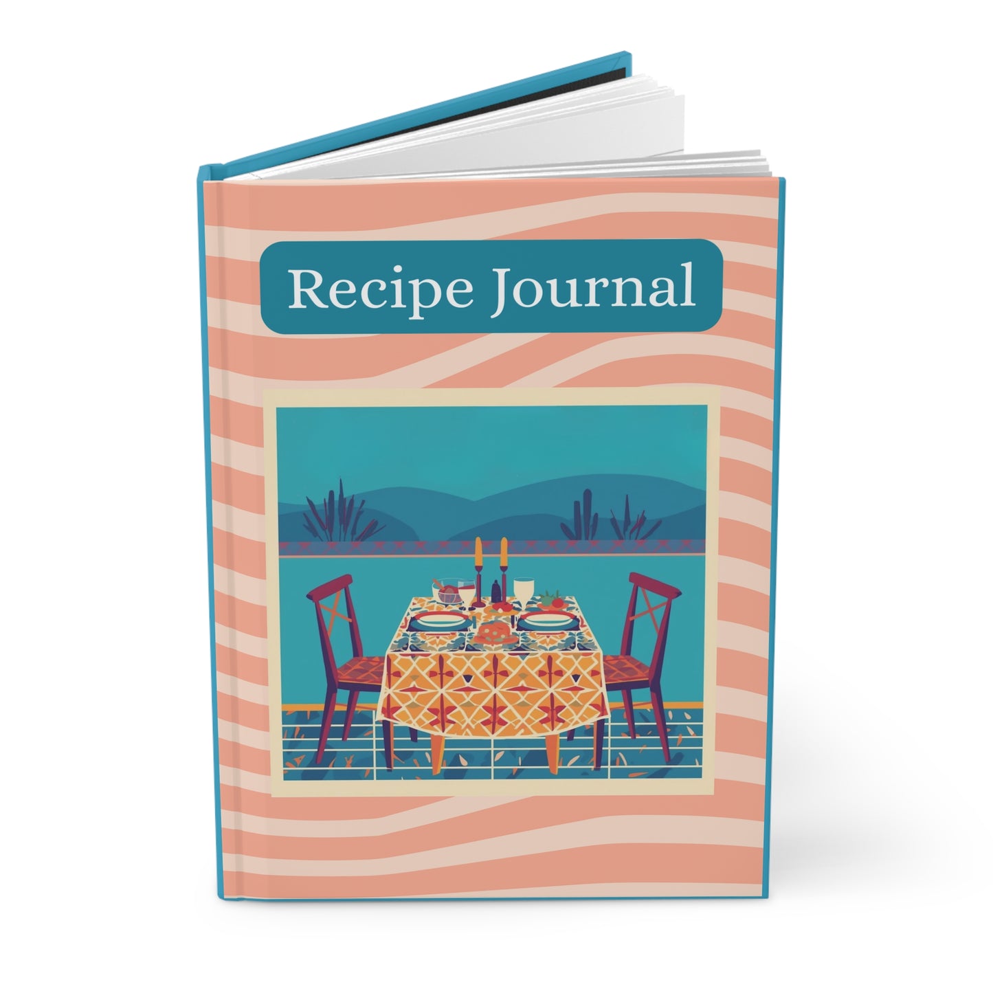 Retro Recipe Journal Hardcover