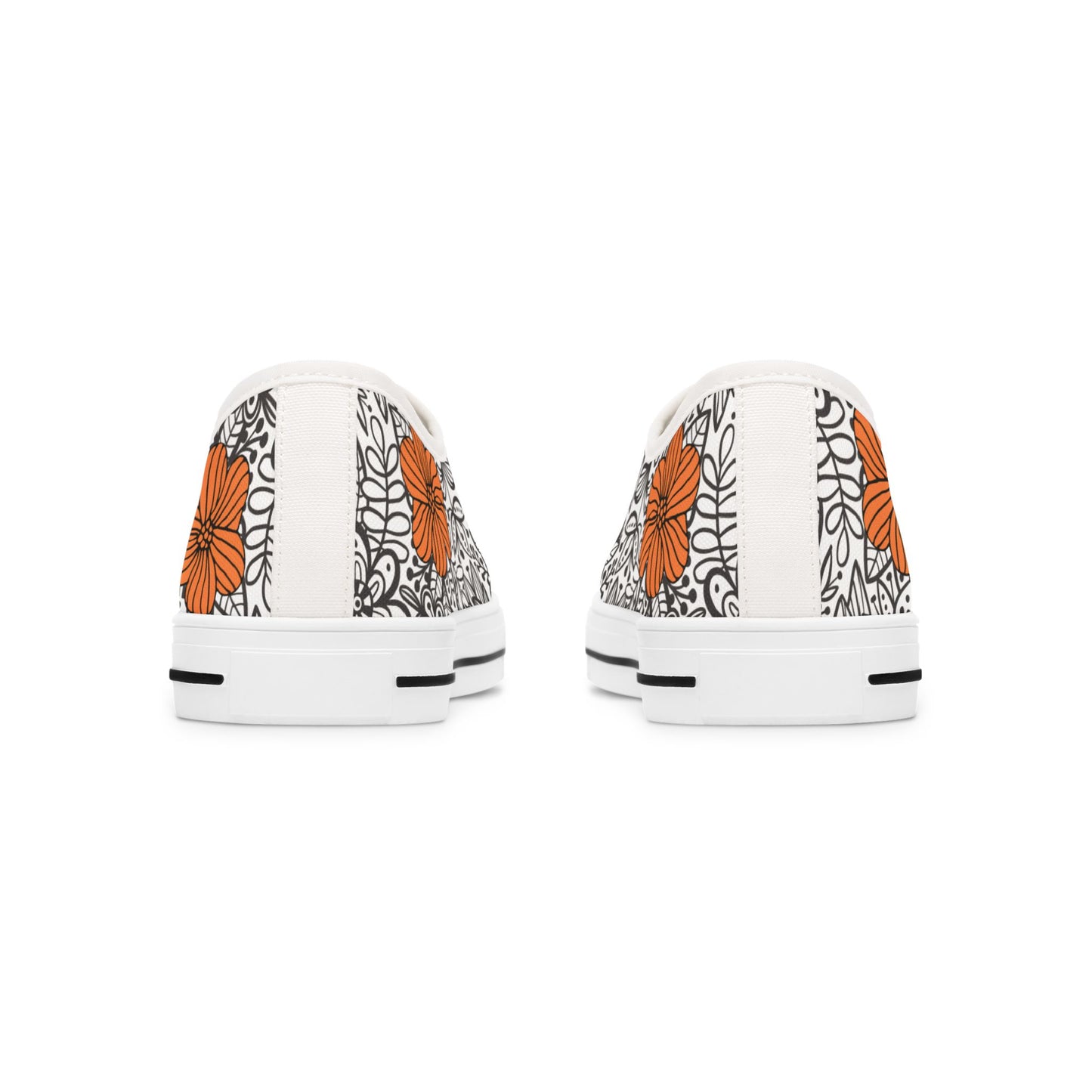 Floral Women's Low Top Sneakers