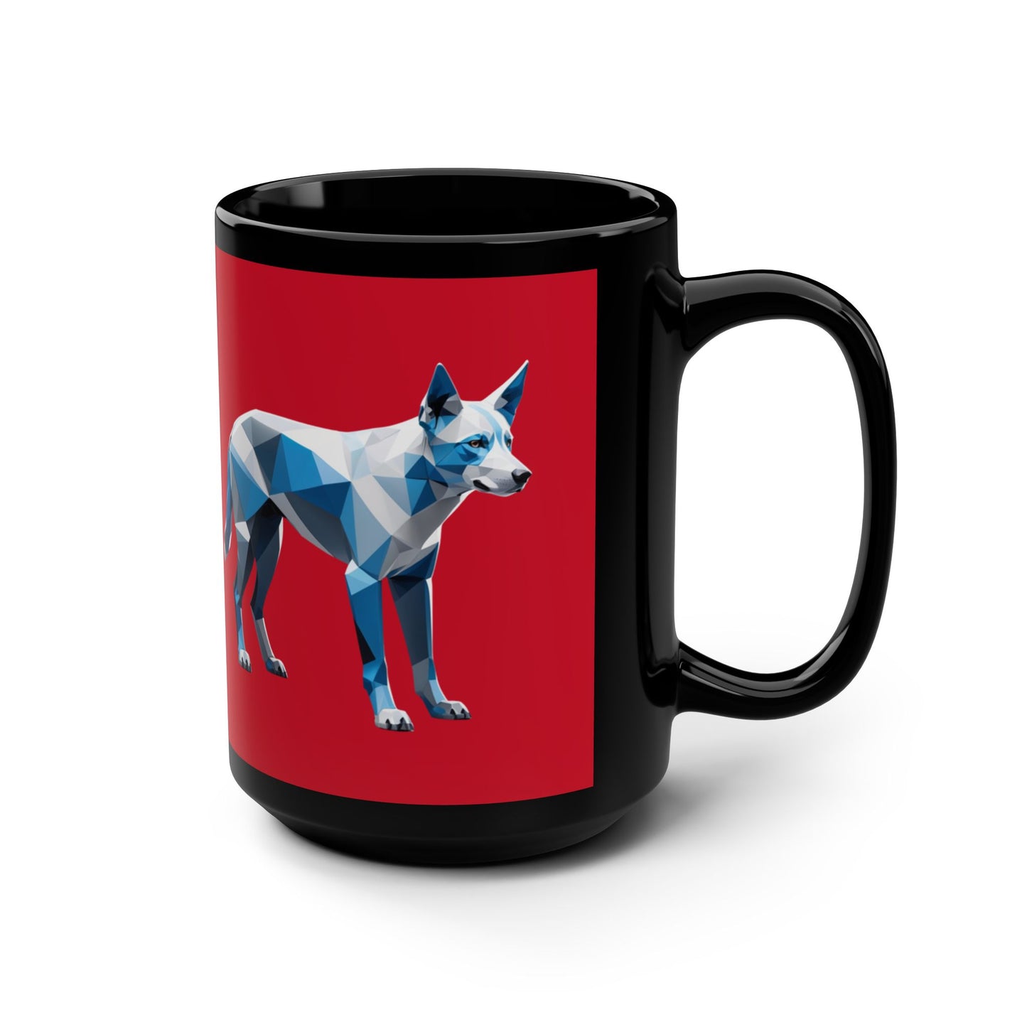 Geometric Blue Heeler Mug