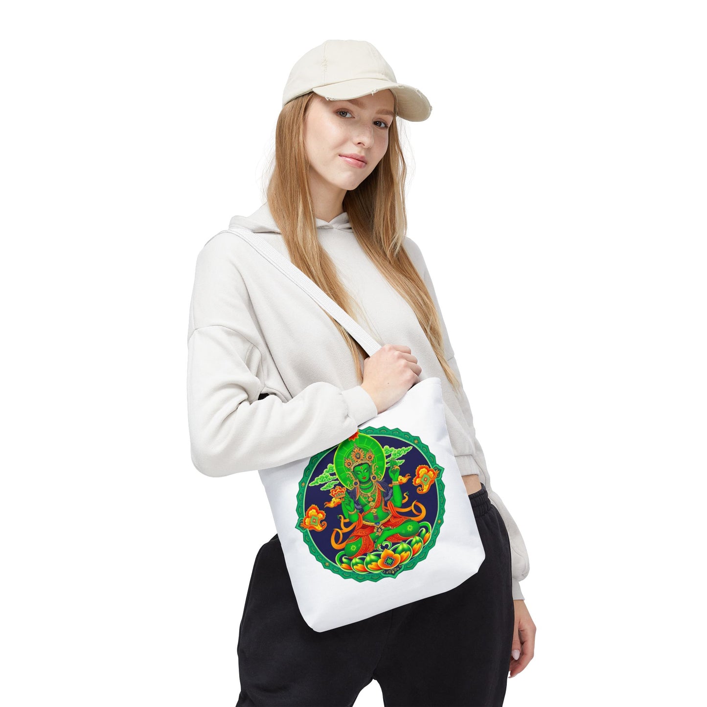 The Green Tara Tote Bag