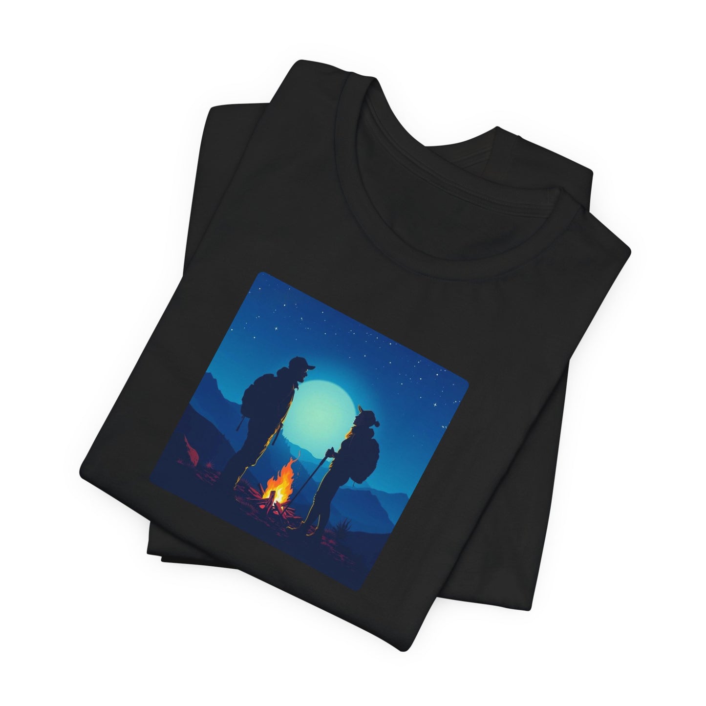 Adventure Awaits Campfire Tee