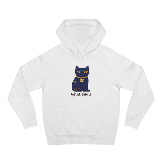 Chat Bleu Unisex Hoodie
