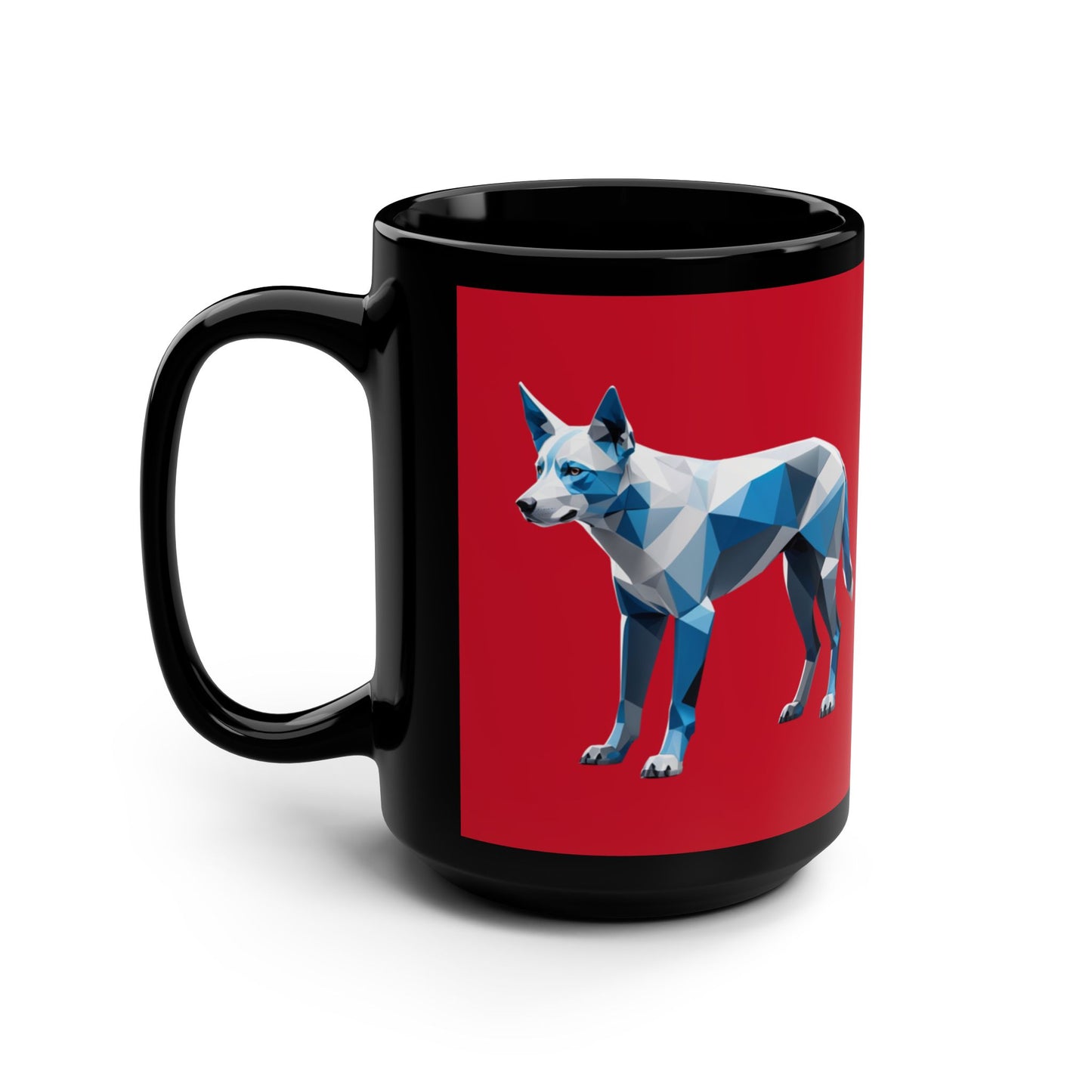 Geometric Blue Heeler Mug