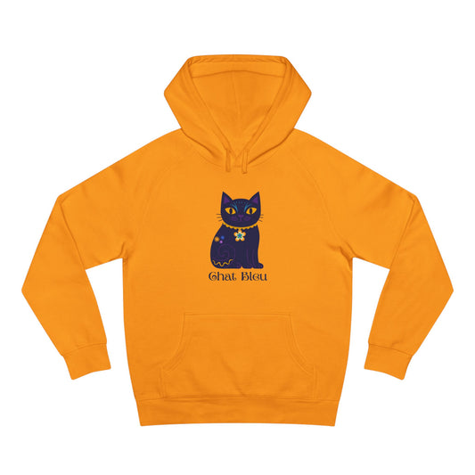 Chat Bleu Unisex Hoodie