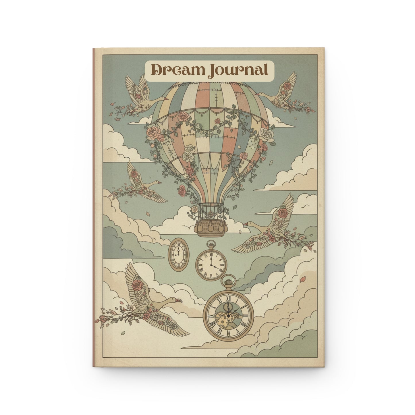 Flying Geese Dream Journal Hardcover