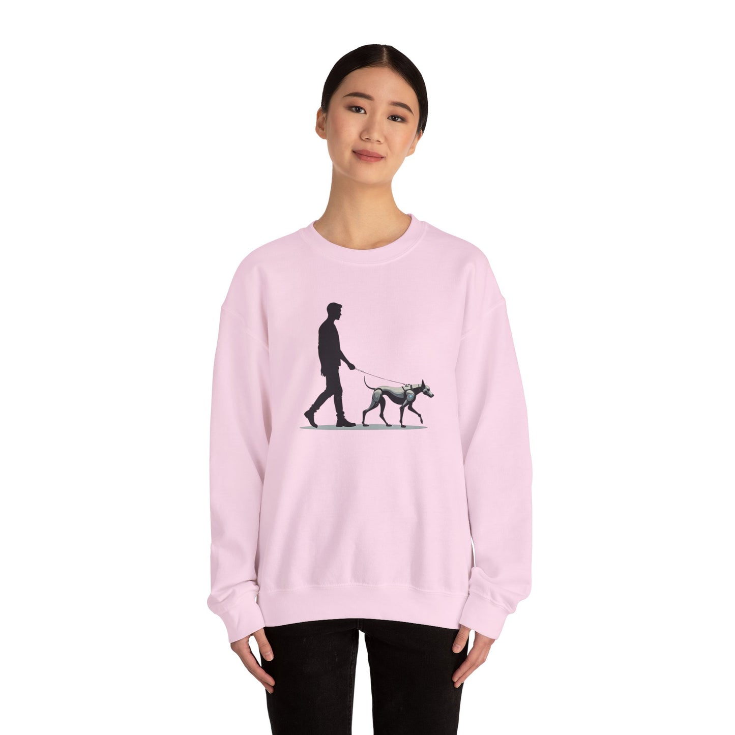 Robot Dog Crewneck Sweatshirt