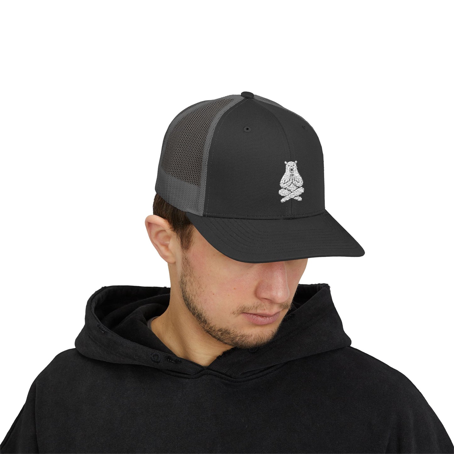 Zen Bear Snapback Trucker Cap