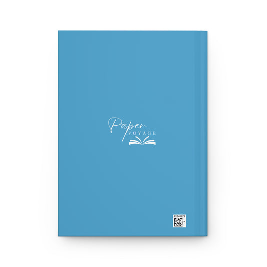 Flying Frenchie Hardcover Journal