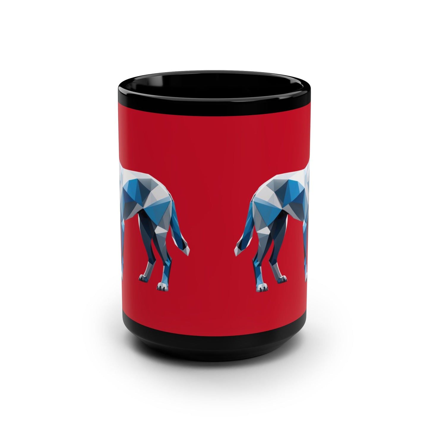 Geometric Blue Heeler Mug
